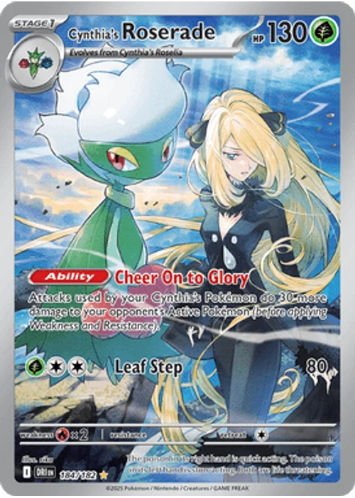 Cynthia's Roserade