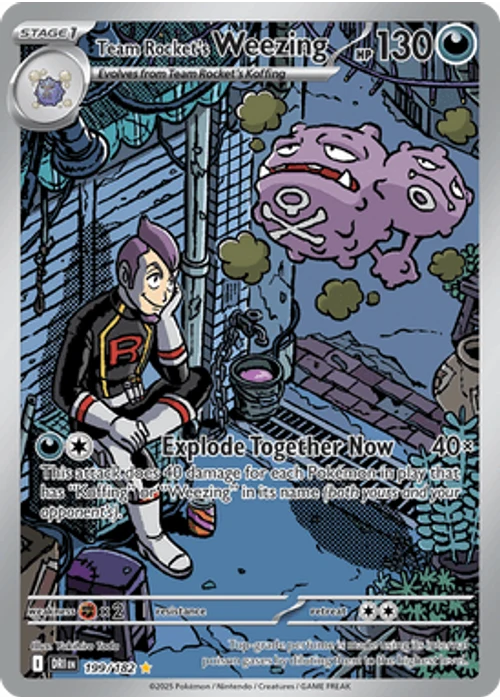 Team Rocket's Weezing