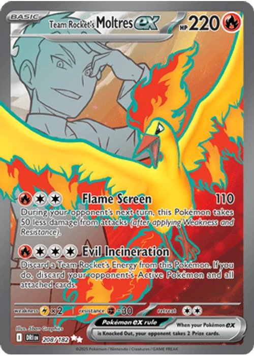 Team Rocket's Moltres ex