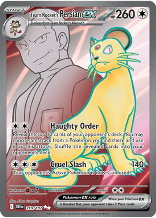 Team Rocket's Persian ex
