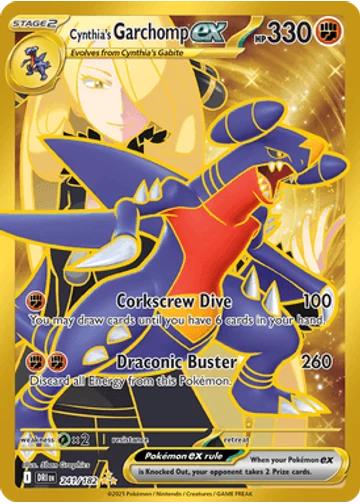 Cynthia's Garchomp ex