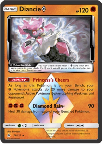 Diancie Prism Star