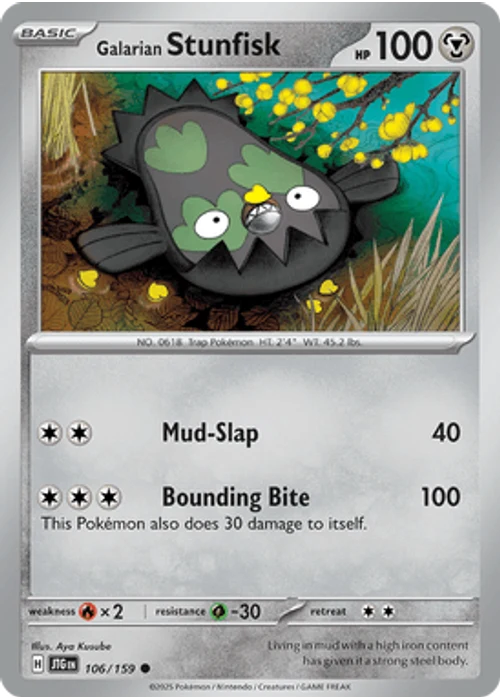 Galarian Stunfisk