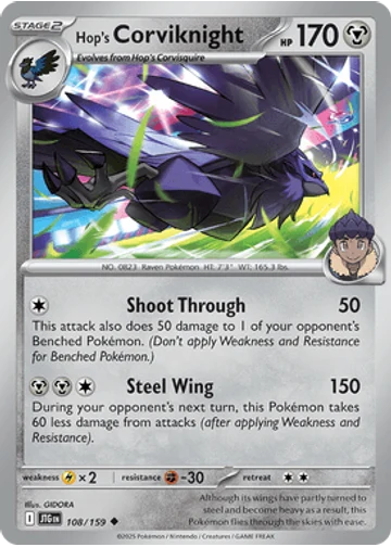 Hop's Corviknight