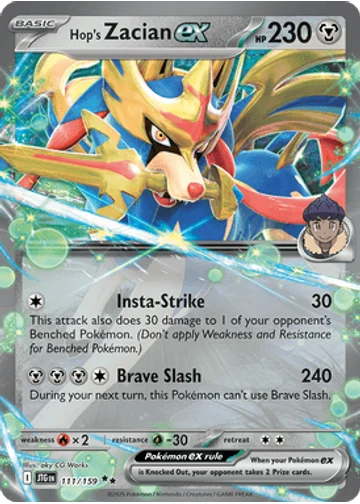 Hop's Zacian ex