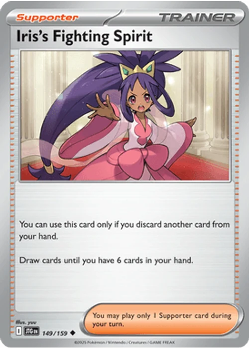 Iris's Fighting Spirit