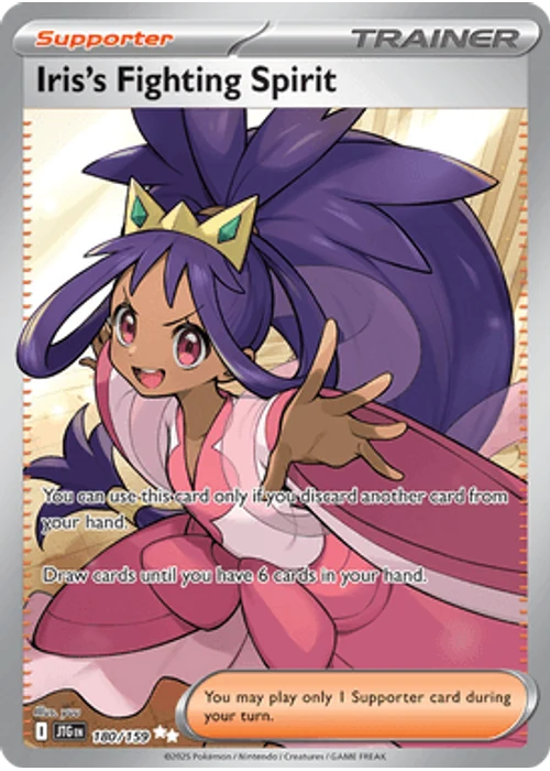 Iris's Fighting Spirit