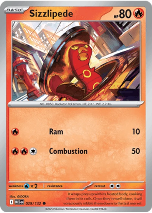Sizzlipede