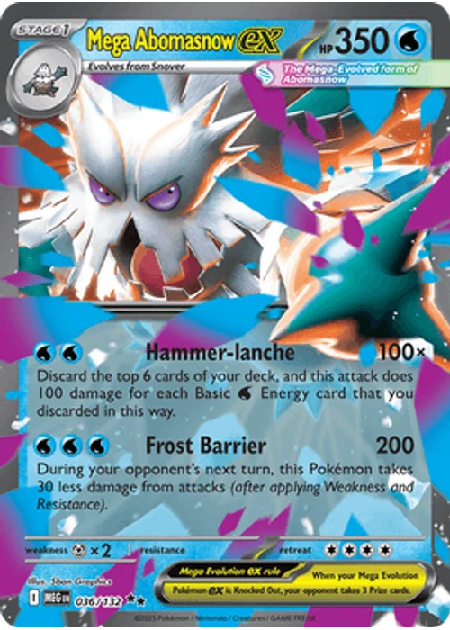 Mega Abomasnow ex