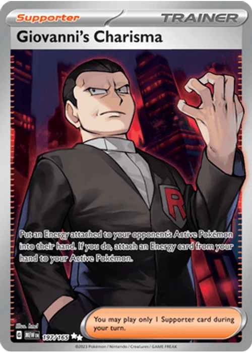 Giovanni's Charisma