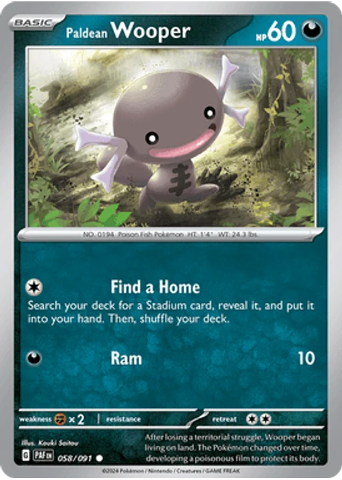 Paldean Wooper
