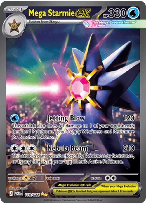 Mega Starmie ex