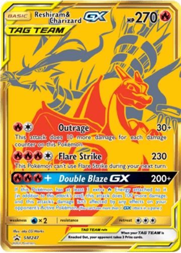 Reshiram & Charizard-GX