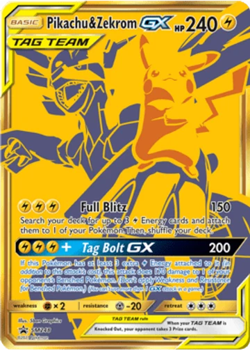 Pikachu & Zekrom-GX