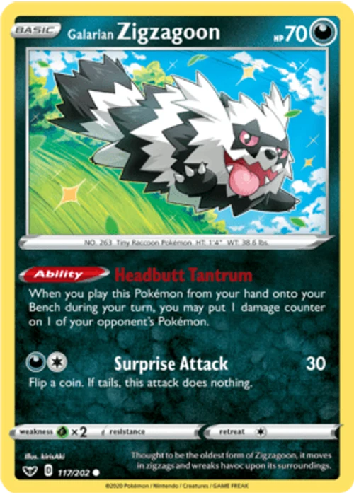 Galarian Zigzagoon
