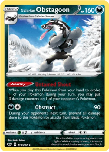 Galarian Obstagoon