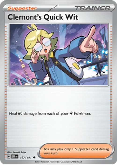 Clemont's Quick Wit