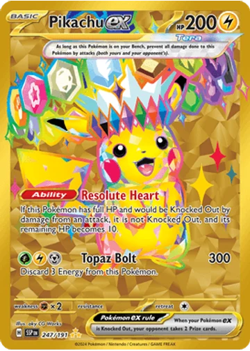 Pikachu ex
