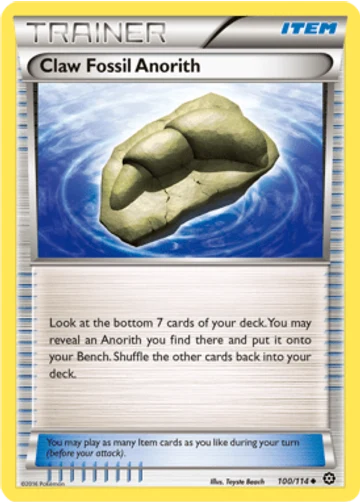 Claw Fossil Anorith