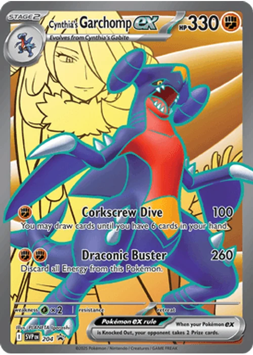 Cynthia's Garchomp ex