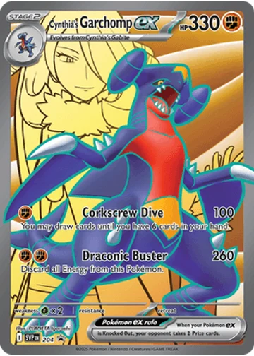 Cynthia's Garchomp ex