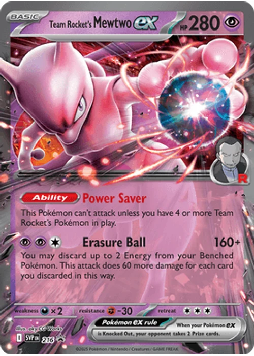 Team Rocket's Mewtwo ex