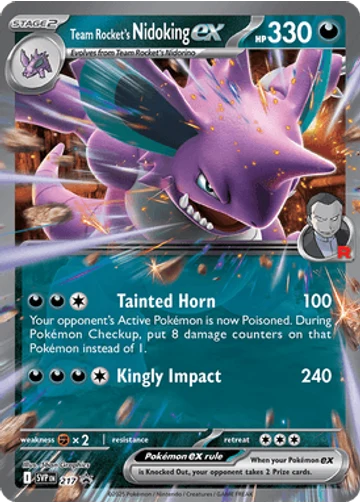 Team Rocket's Nidoking ex