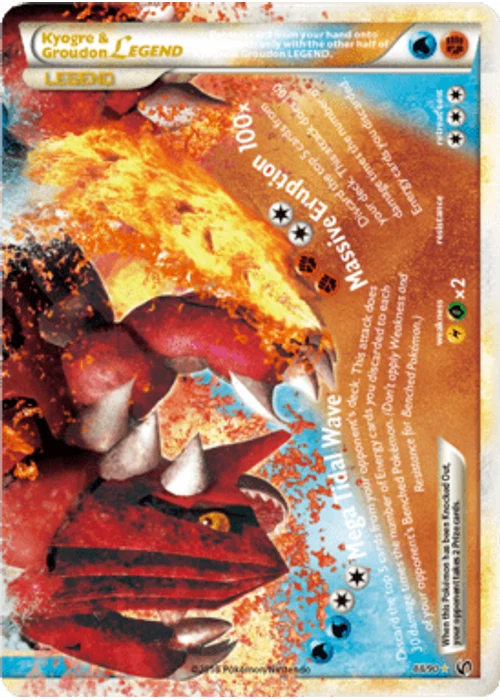 Kyogre & Groudon LEGEND