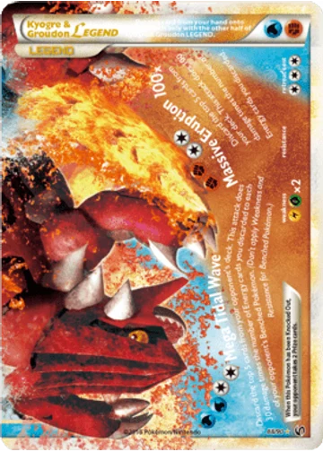 Kyogre & Groudon LEGEND