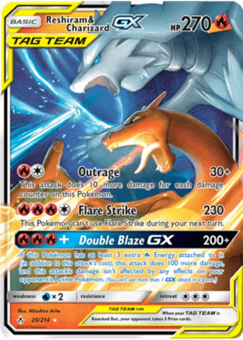 Reshiram & Charizard-GX