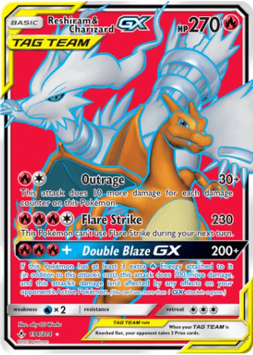 Reshiram & Charizard-GX