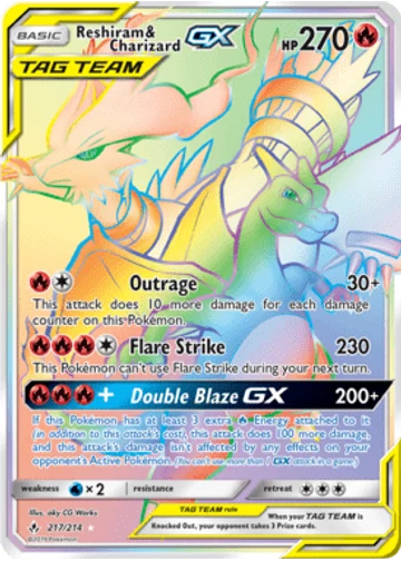 Reshiram & Charizard-GX