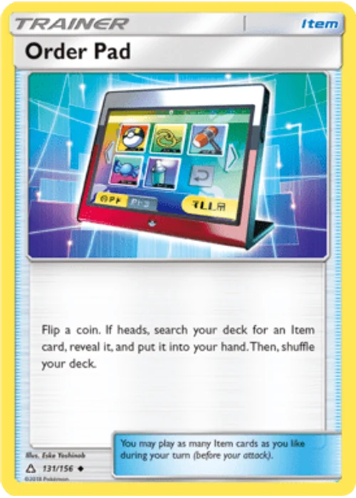 Order Pad